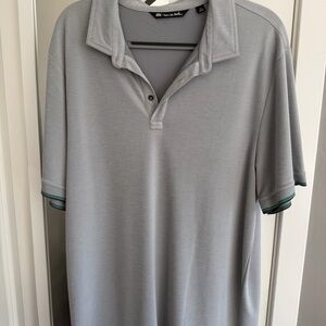 Travis Mathew Men’s Gray Polo Shirt